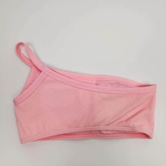 L*Space Axel Bikini Top in Pink One Shoulder Size Small NWT - Picture 2 of 4